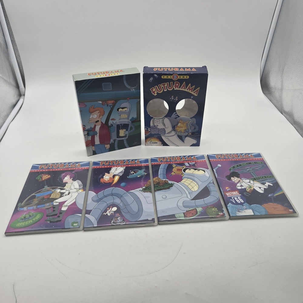 Futurama - Volume 3 (DVD, 2009, 4-Disc Set)